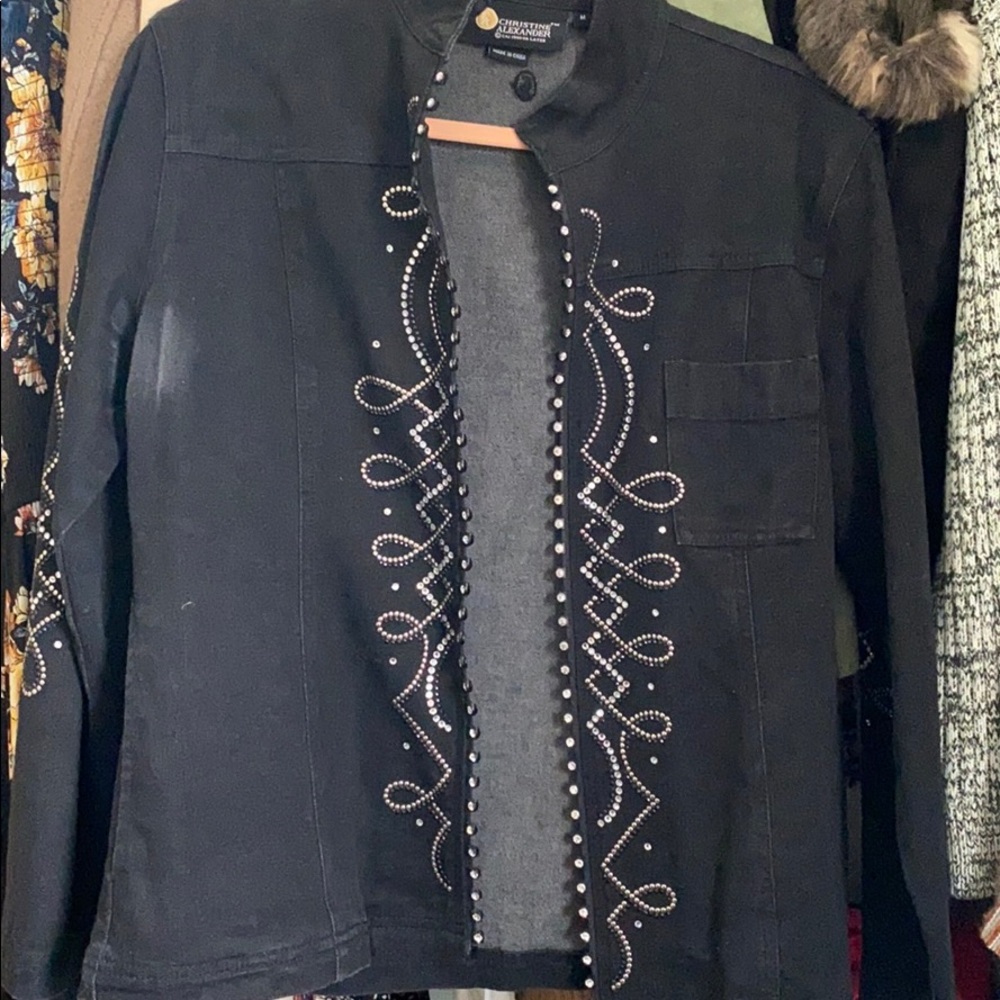 Christine Alexander crystal jacket